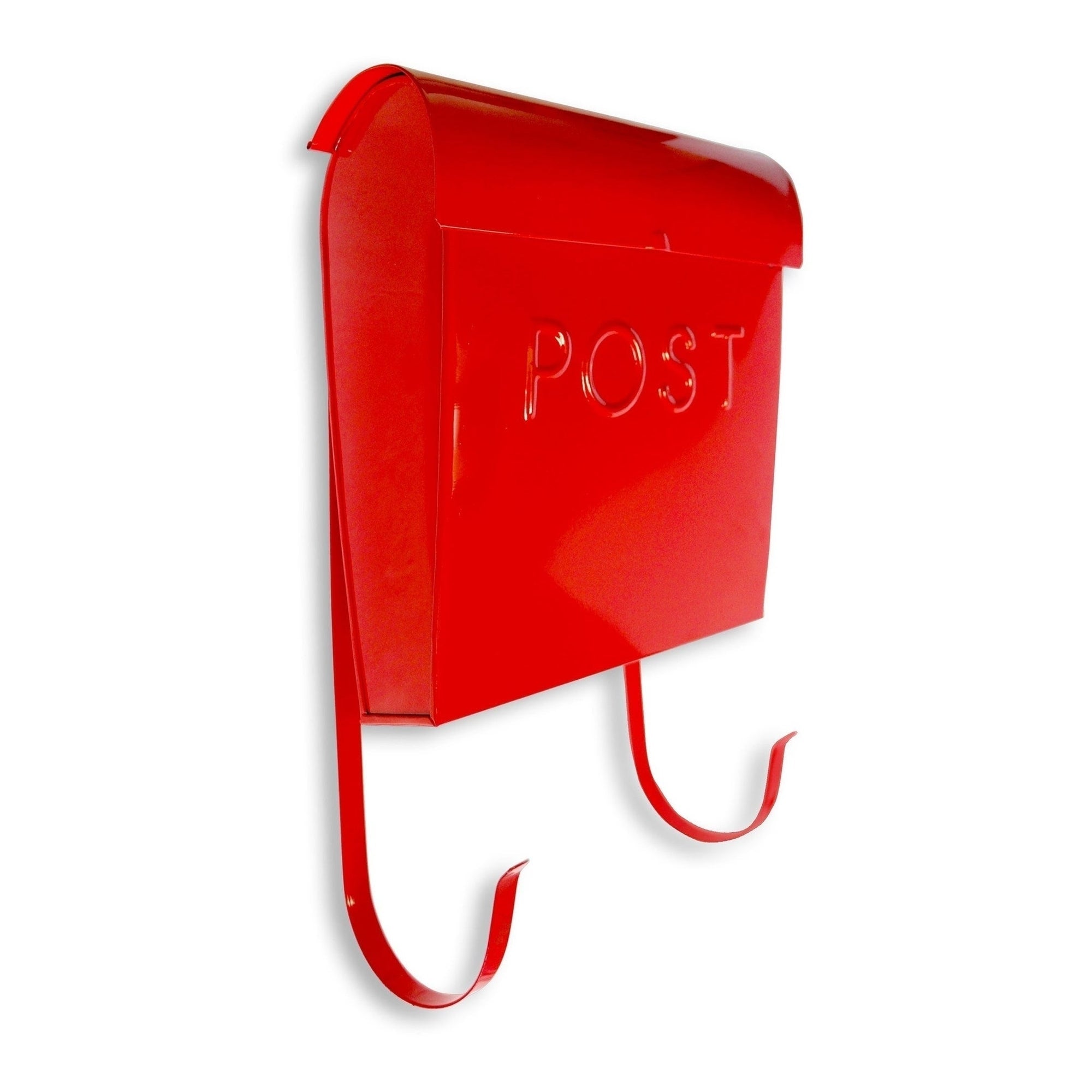 Euro Mailbox Red Small With POST Brackets Included India North euro-mailbox-red-small-with-post-brackets-included-india-north