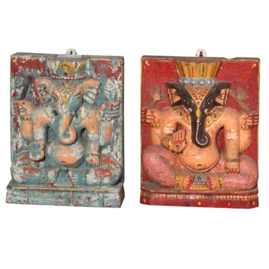 RS065488, Art. Wooden Ganesh Ji, Mango Wood - iDekor8