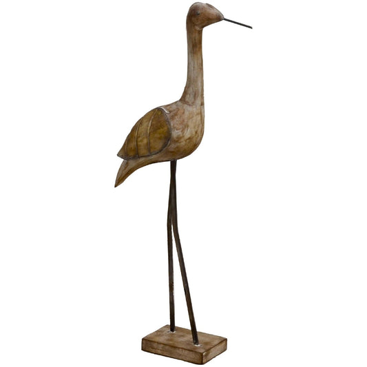 34" Wooden Bird Figure - iDekor8