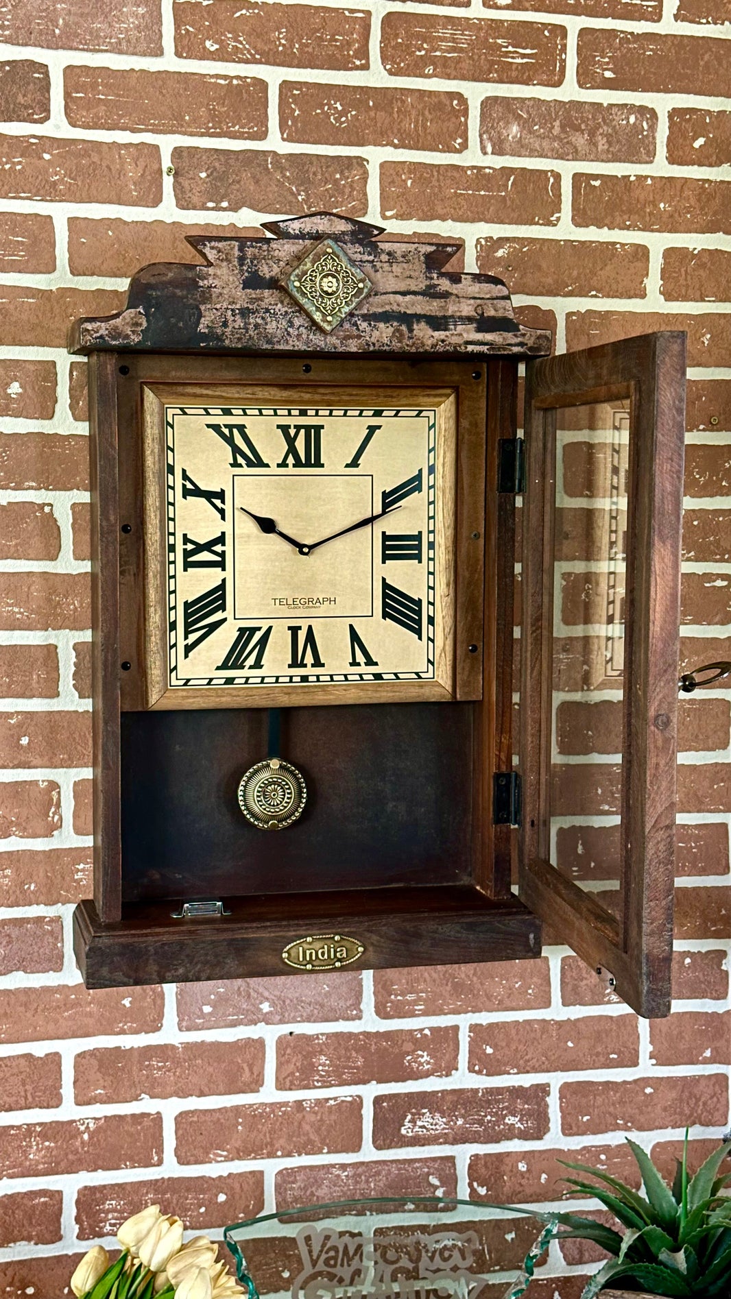 Clock Signed Fs Clocks – North American Country Home