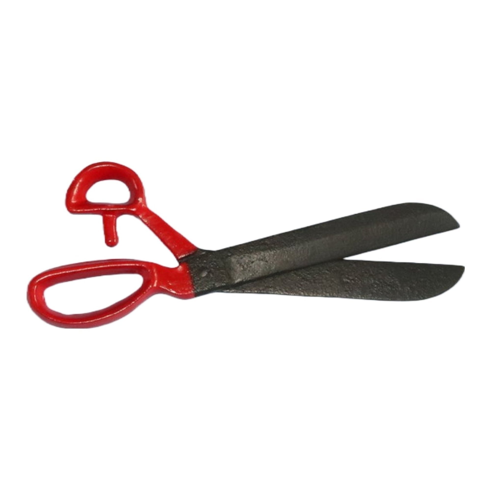 Cast Sissors Large Decorative Cast Iron Scissors, Black With Red Handle, China ...