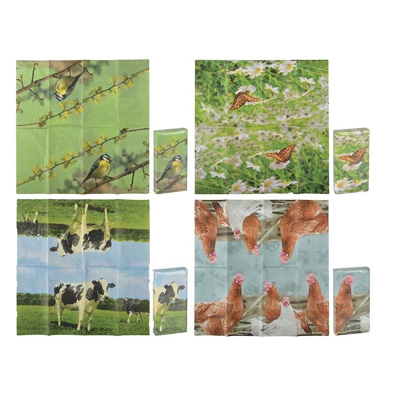 Tissues nature print assortment, Tissue paper (3 ply) – North American ...