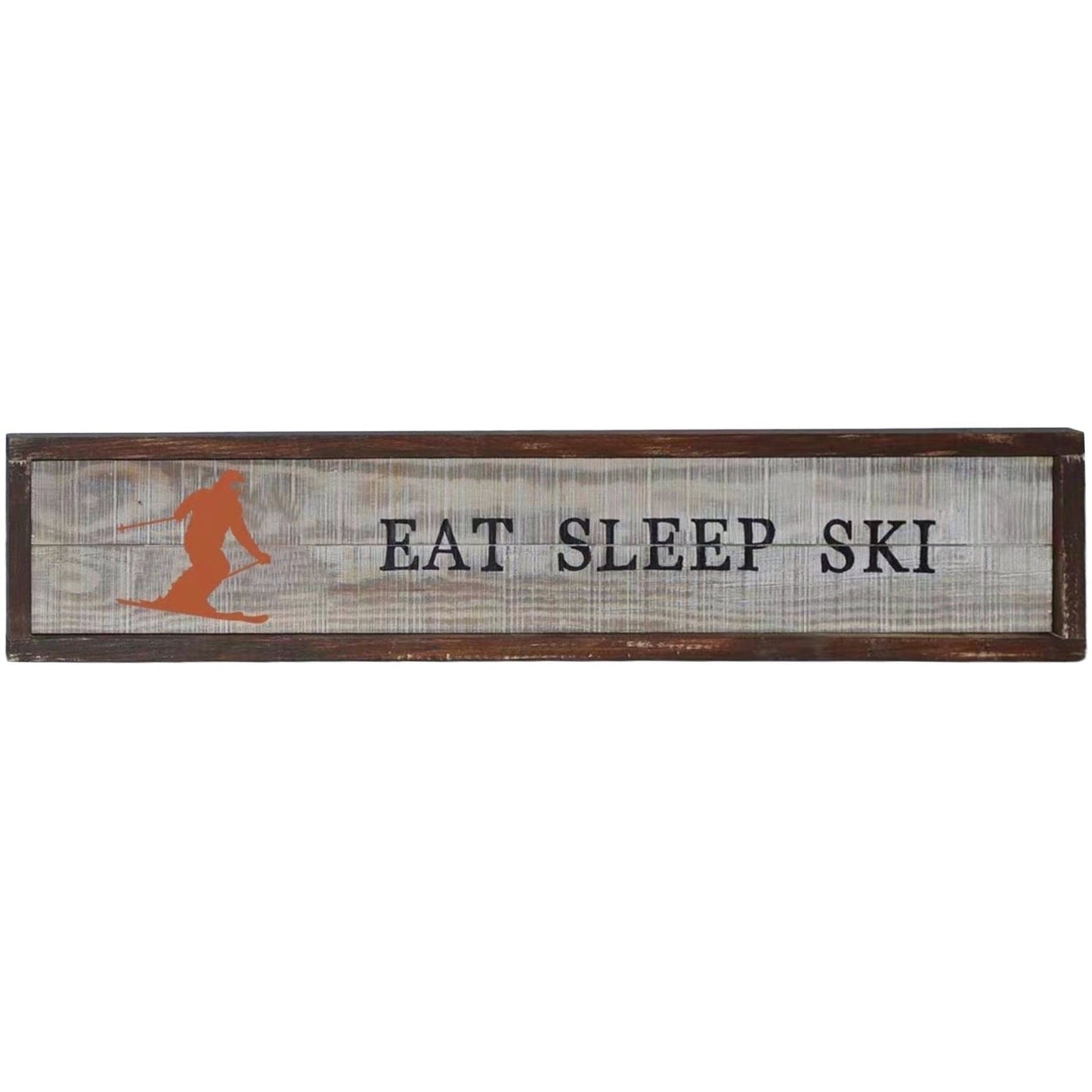 Wooden Ski Wall Decor - iDekor8